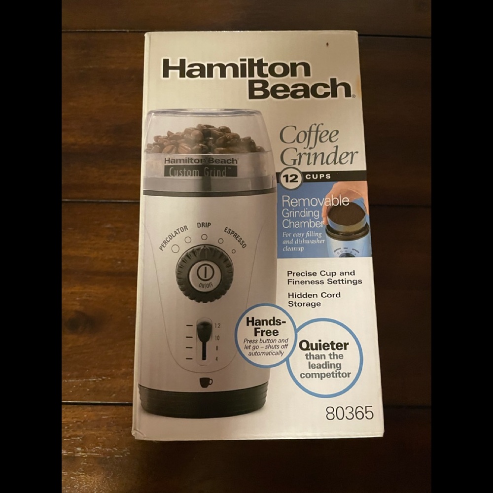 Hamilton Beach 12 Cup Coffee Grinder